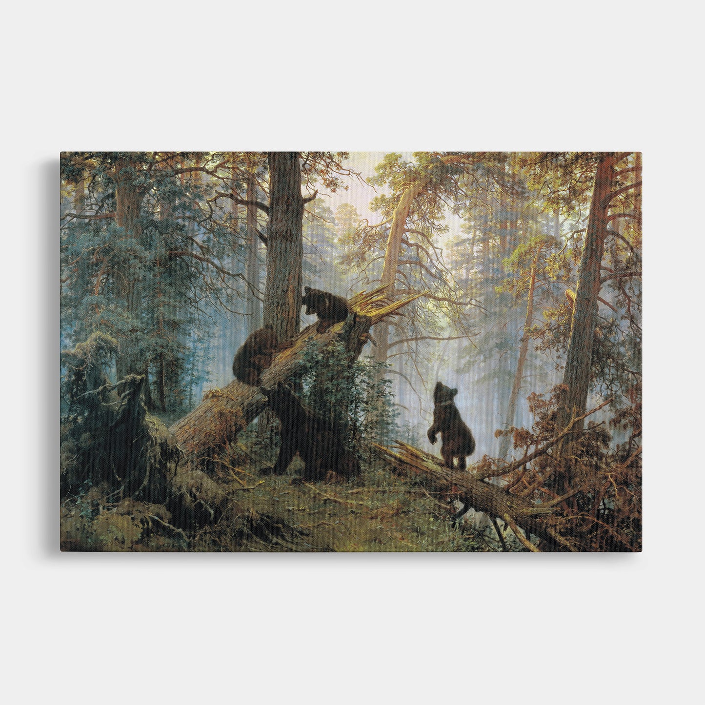 Morning in a Pine Forest (1889) – Ivan Shishkin