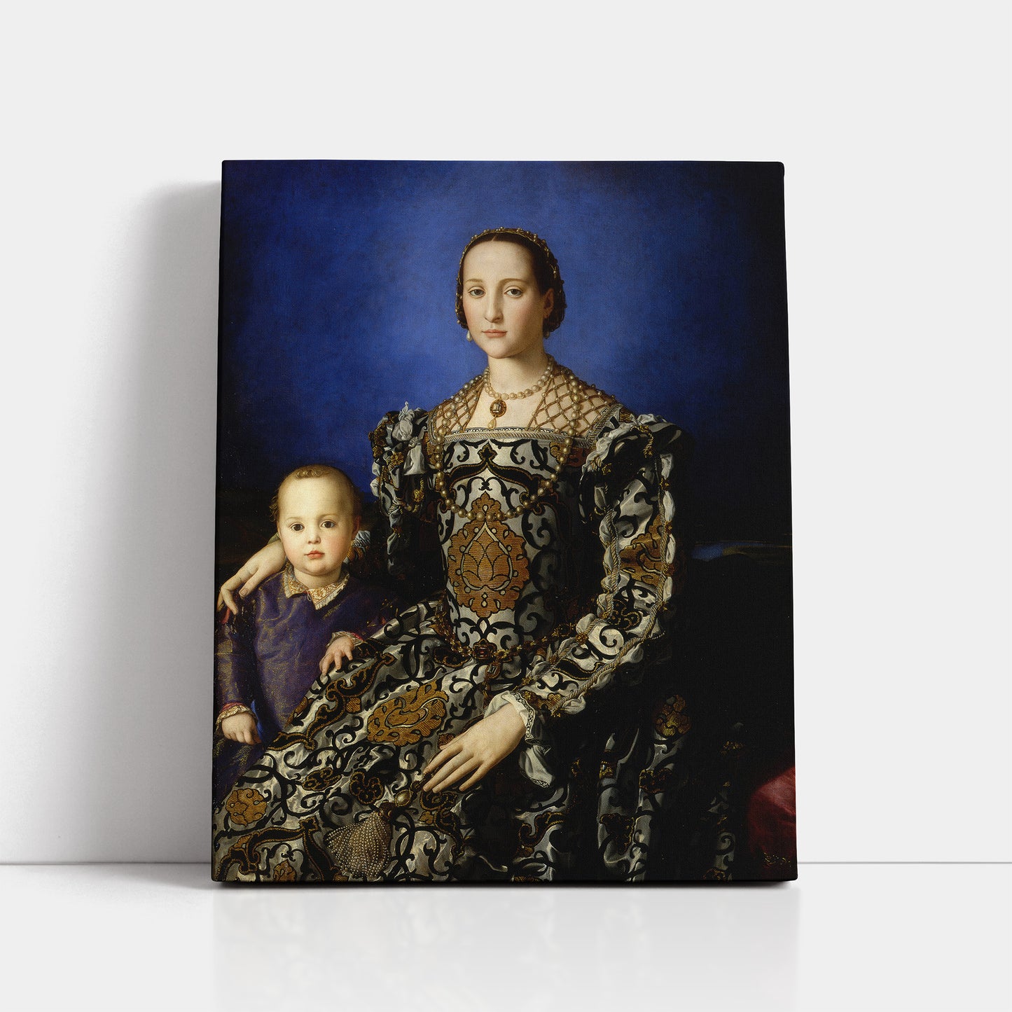 Portrait of Eleonora di Toledo (1545–1550) – Bronzino