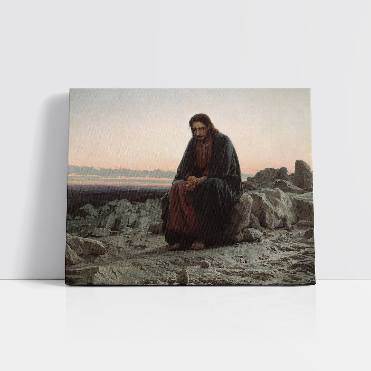 Christ in the Desert (1872) – Ivan Kramskoy