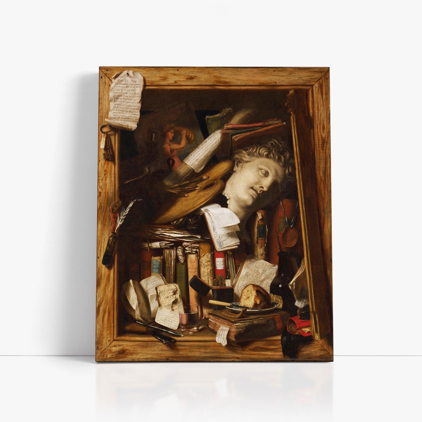 The Vanity of the Artist's Dream (1785–1862) – Charles Bird King - Printed Masterpieces