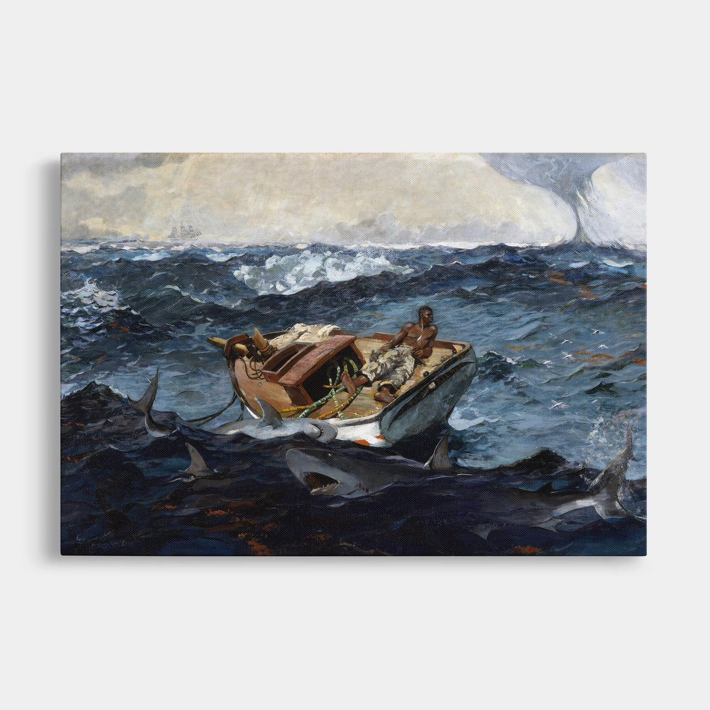 The Gulf Stream (1899) – Winslow Homer - Printed Masterpieces