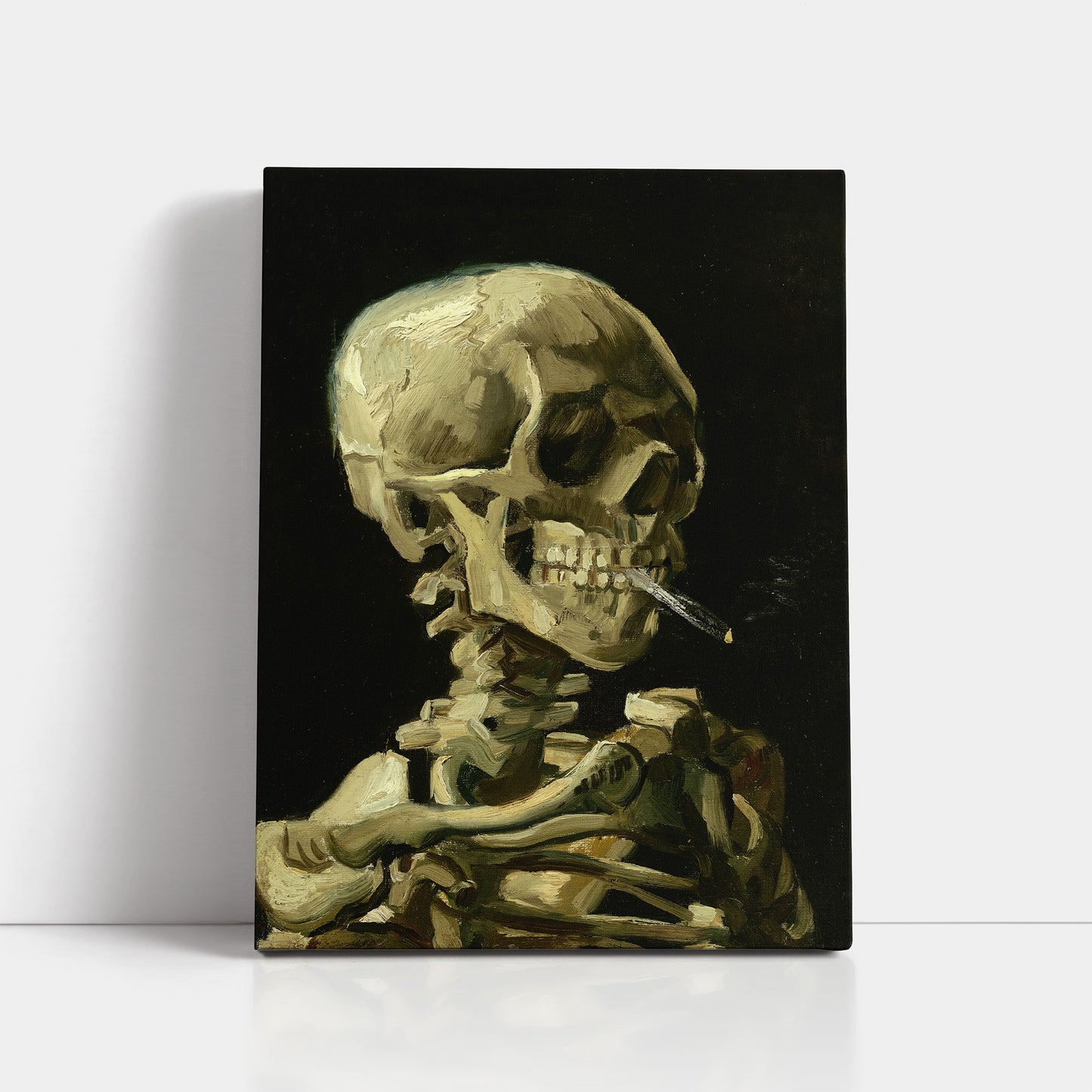 Skull of a Skeleton (1885) – Vincent van Gogh