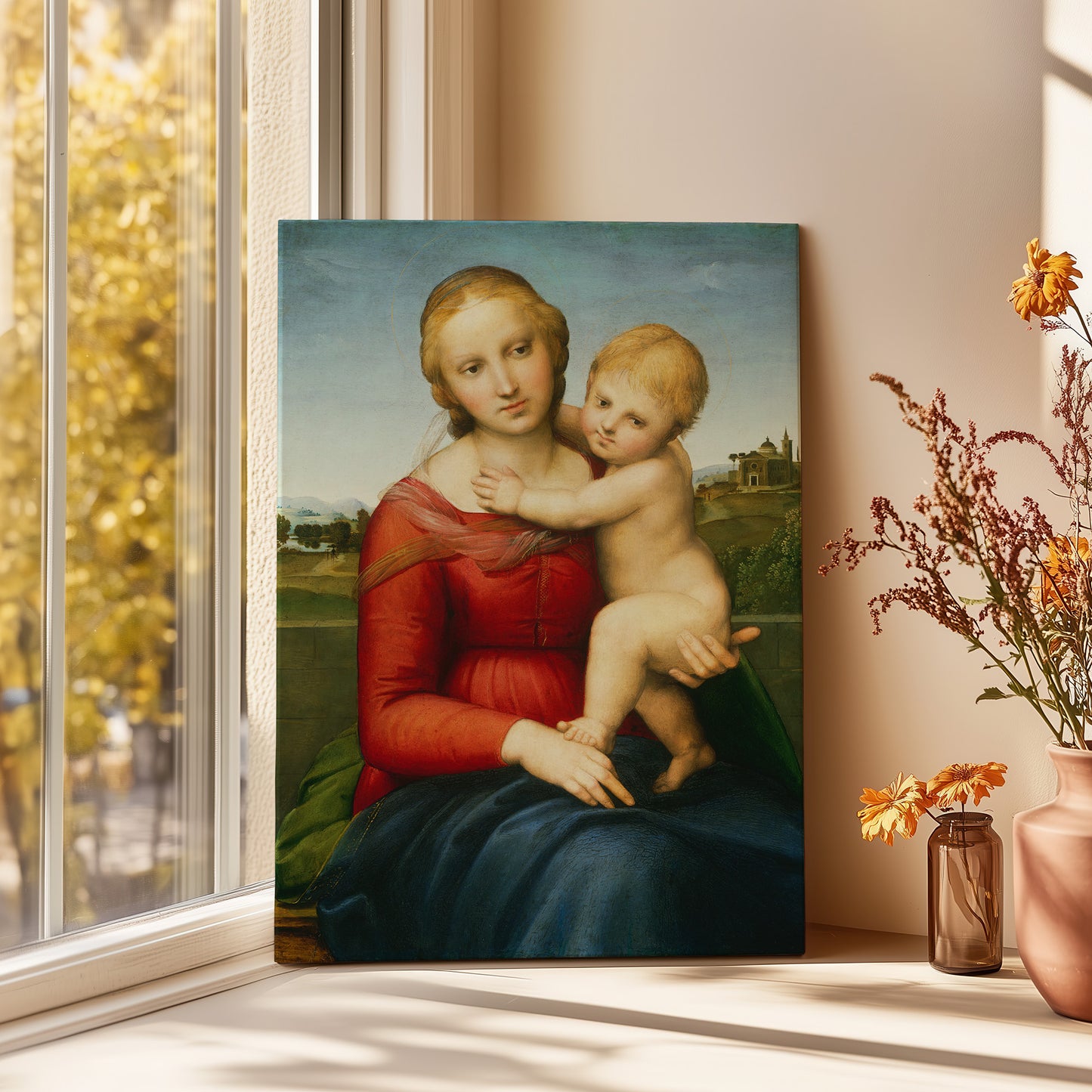 Small Cowper Madonna (1505) – Raphael Santi