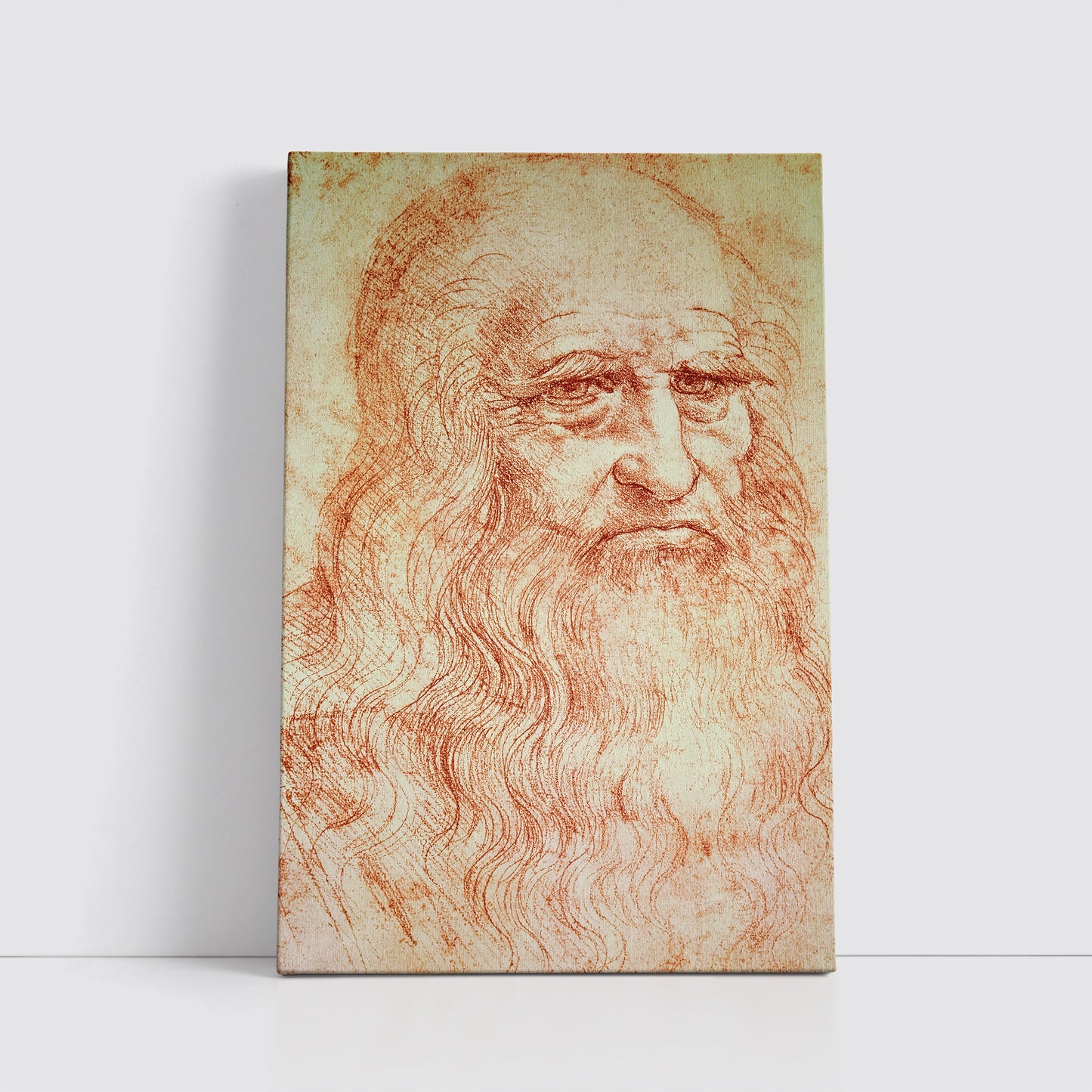 Self Portrait by Leonardo da Vinci (1512–1515)