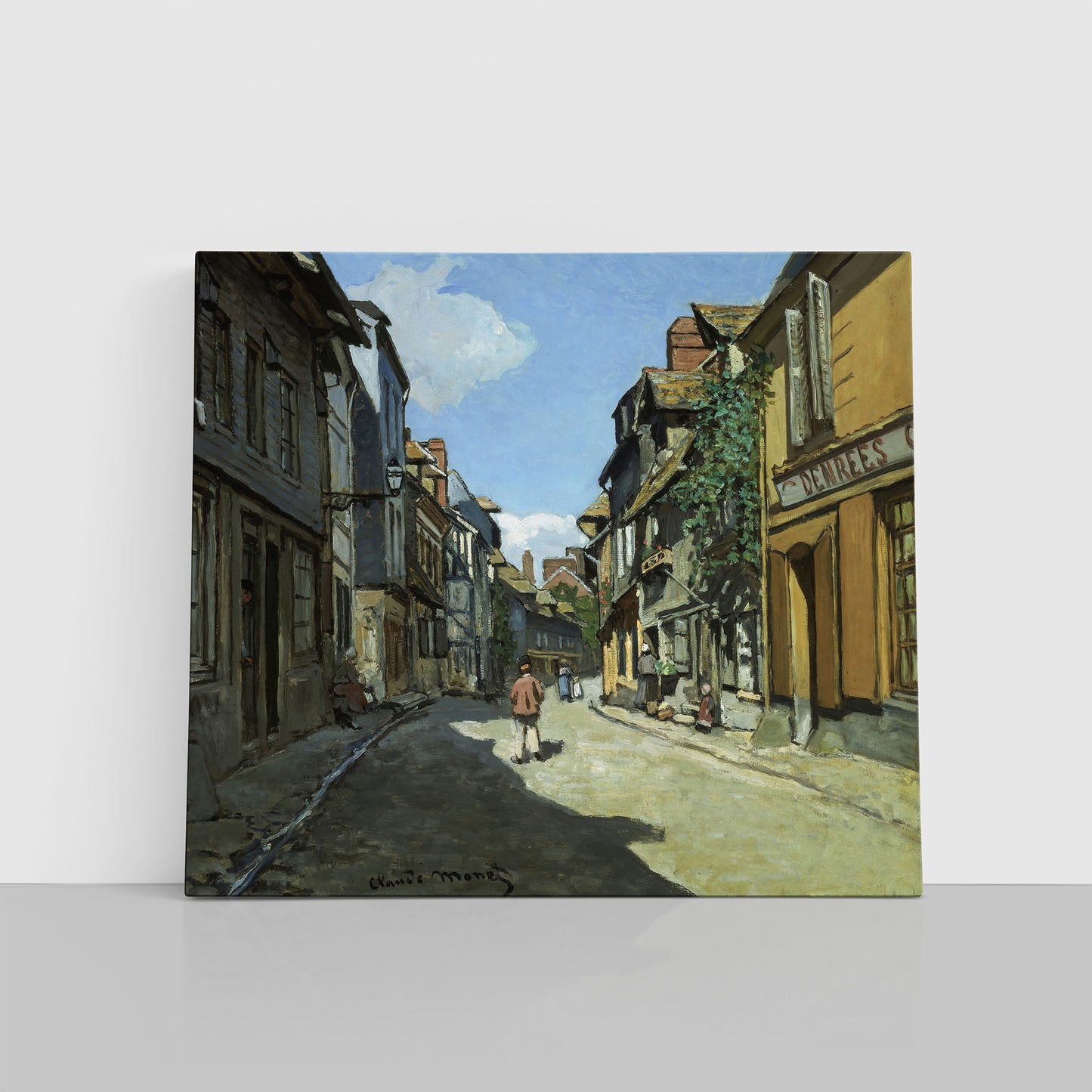 Rue de la Bavole (1864) – Claude Monet - Printed Masterpieces
