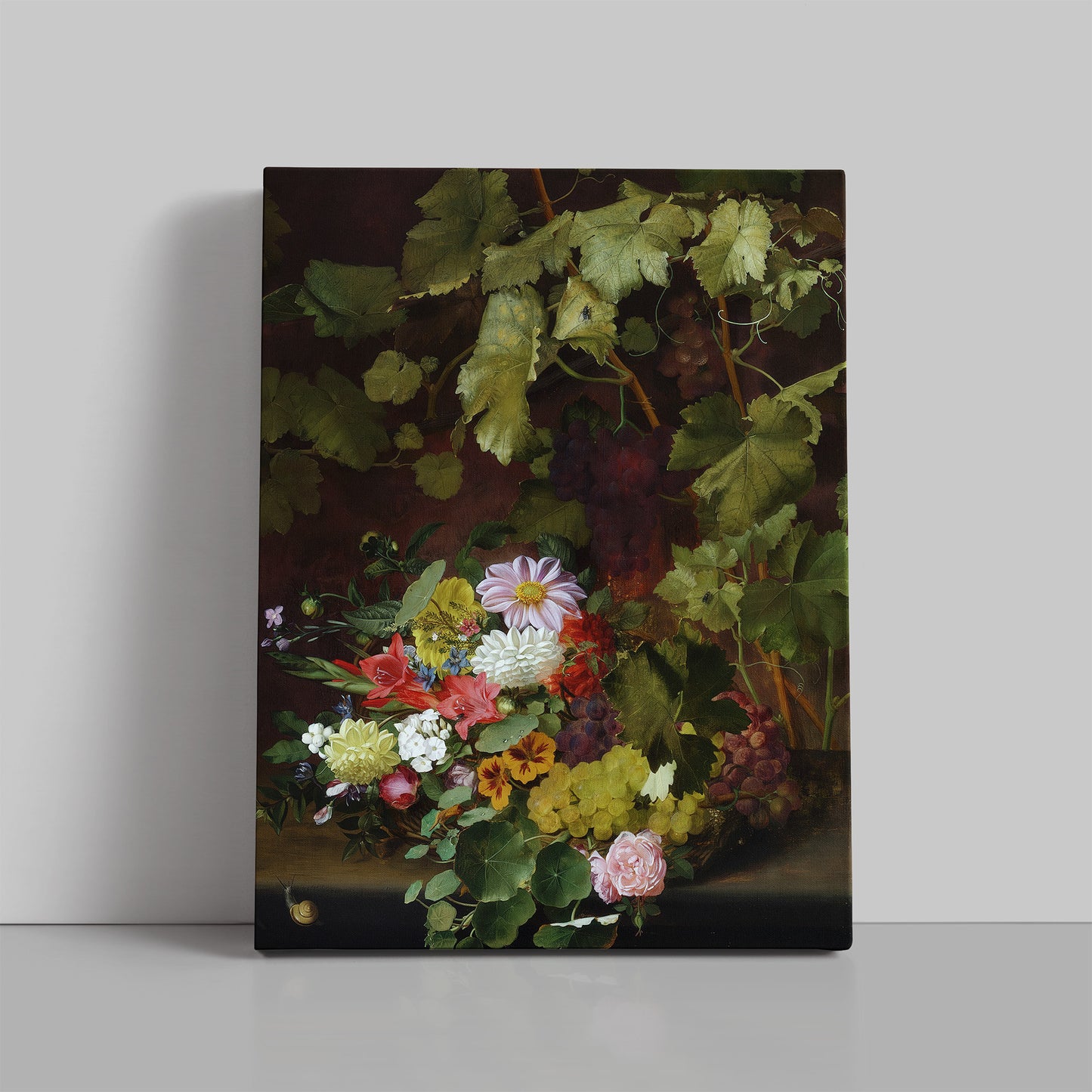 Summer bouquet on a window sill (1850) – Otto Diderich Ottesen - Printed Masterpieces