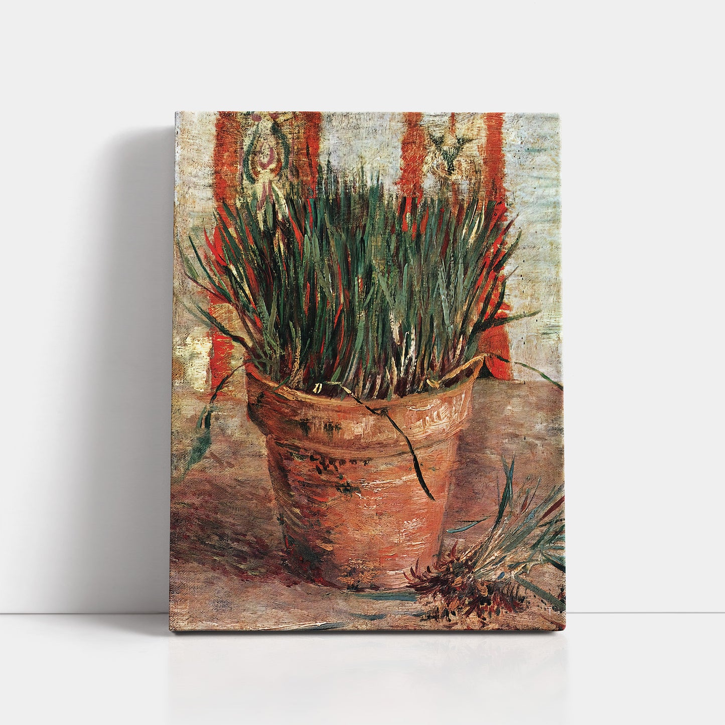 Flowerpot with Garlic Chives (1887) – Vincent van Gogh