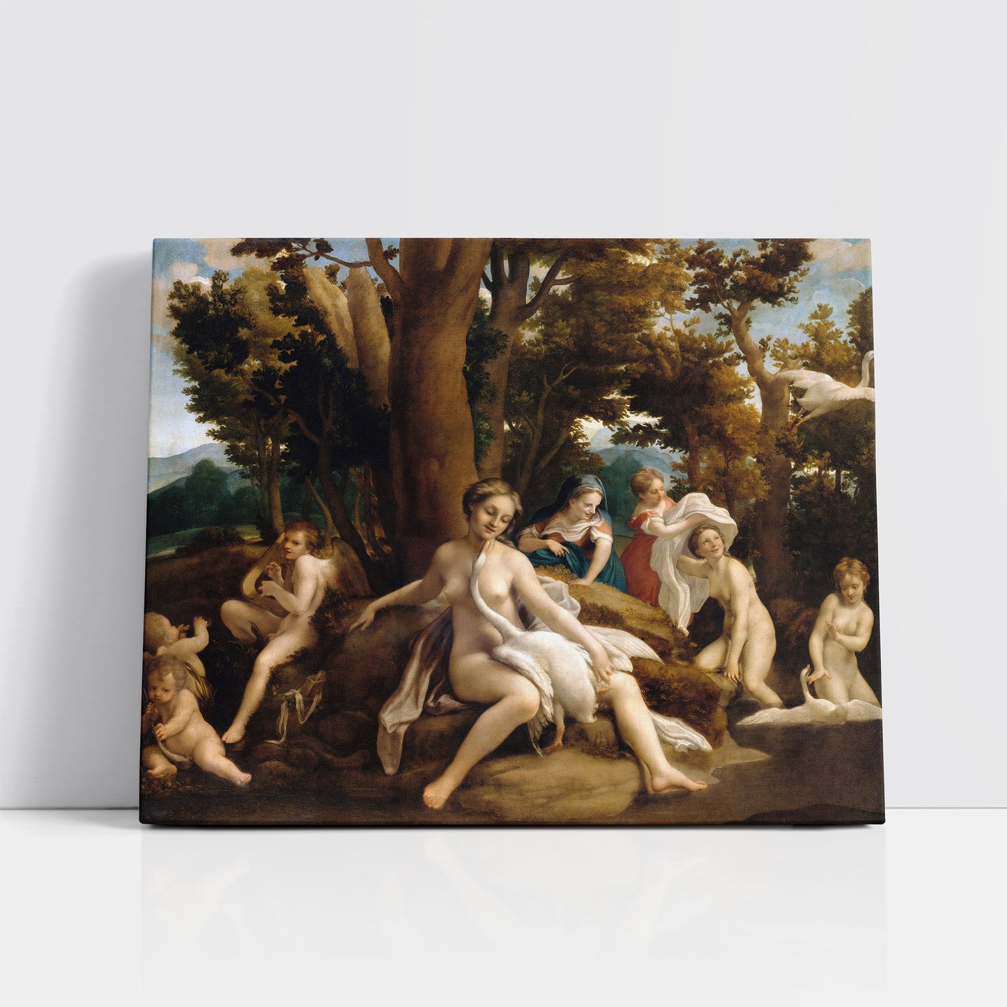 Leda and the Swan (1532) – Antonio da Correggio