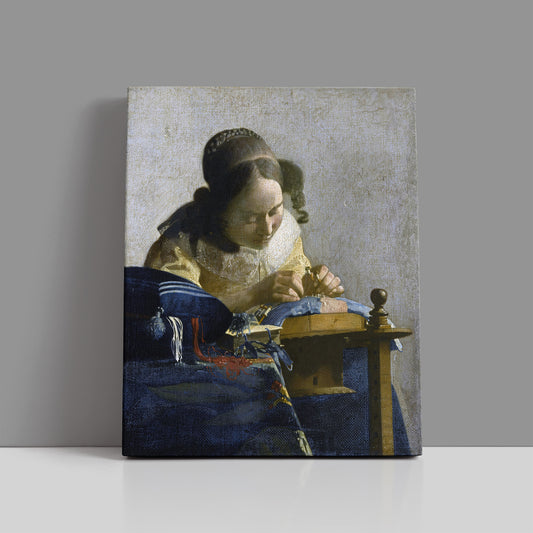 The Lacemaker (1669) – Johannes Vermeer - Printed Masterpieces