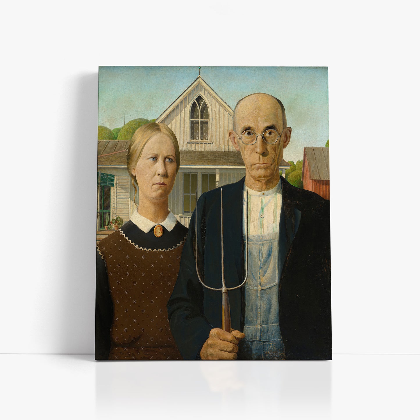 American Gothic (1930) – Grant Wood