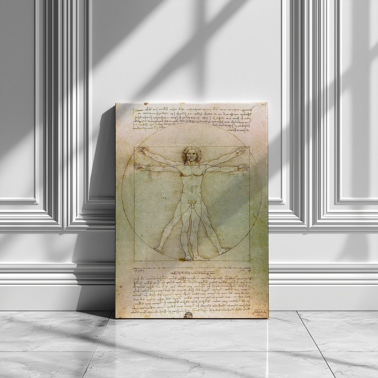 Vitruvian Man (1490) – Leonardo da Vinci