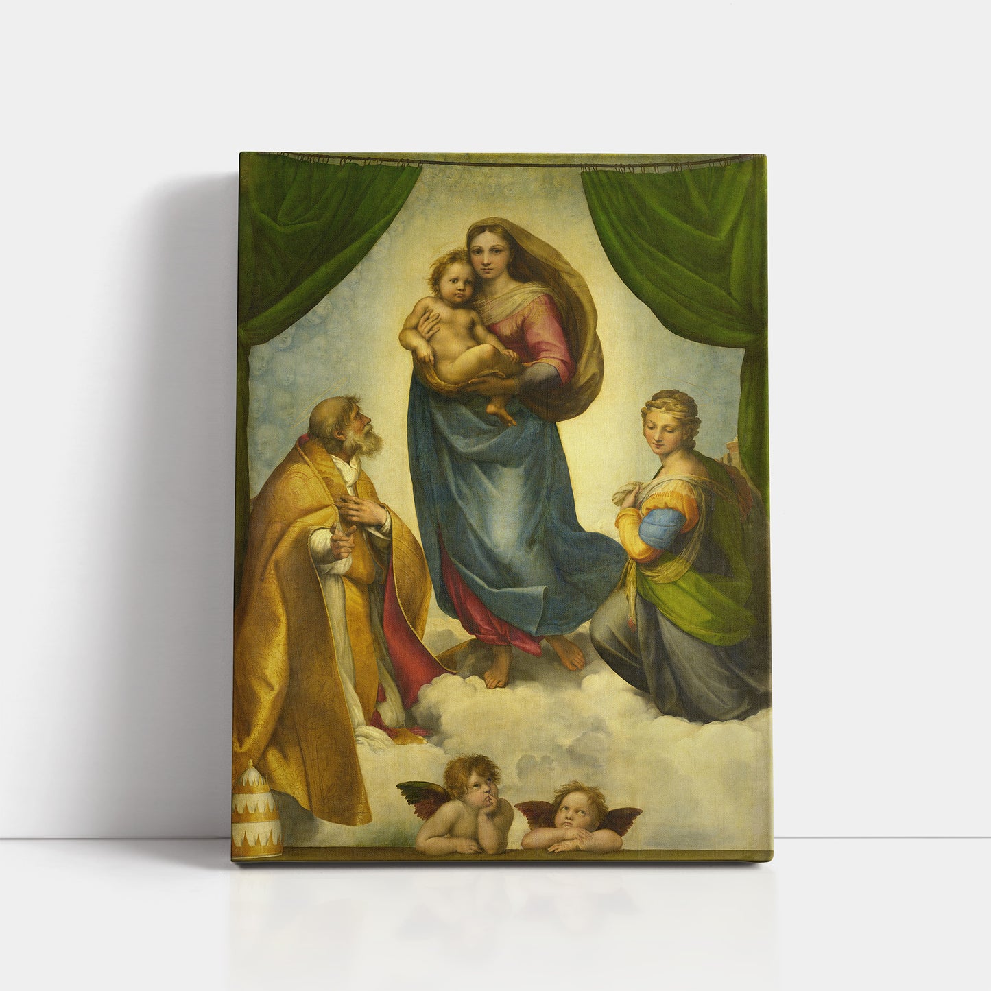 Sistine Madonna (1513–1514) – Raphael Santi