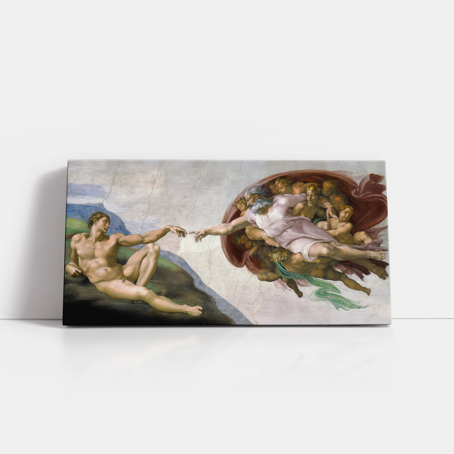 The Creation of Adam (1512) – Michelangelo Buonarroti
