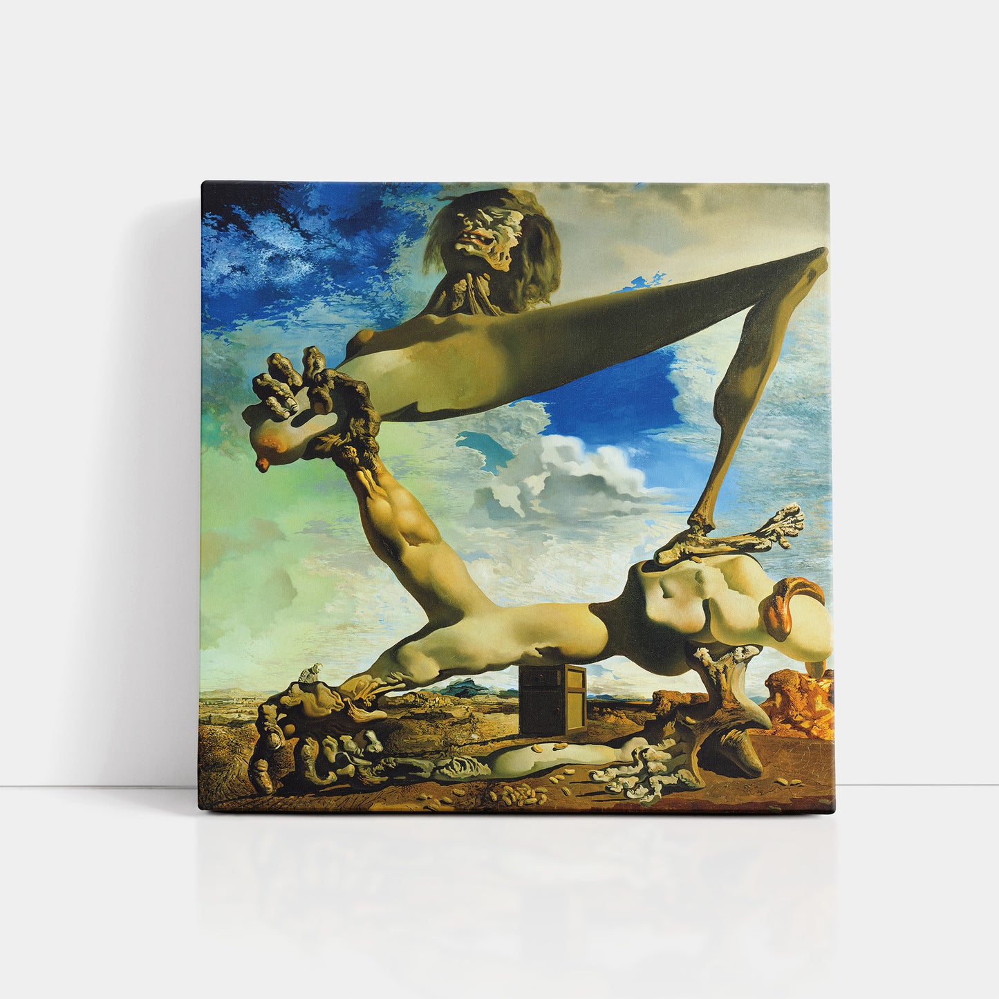 Soft Construction with Boiled Beans (1936) – Salvador Dalí - Printed Masterpieces