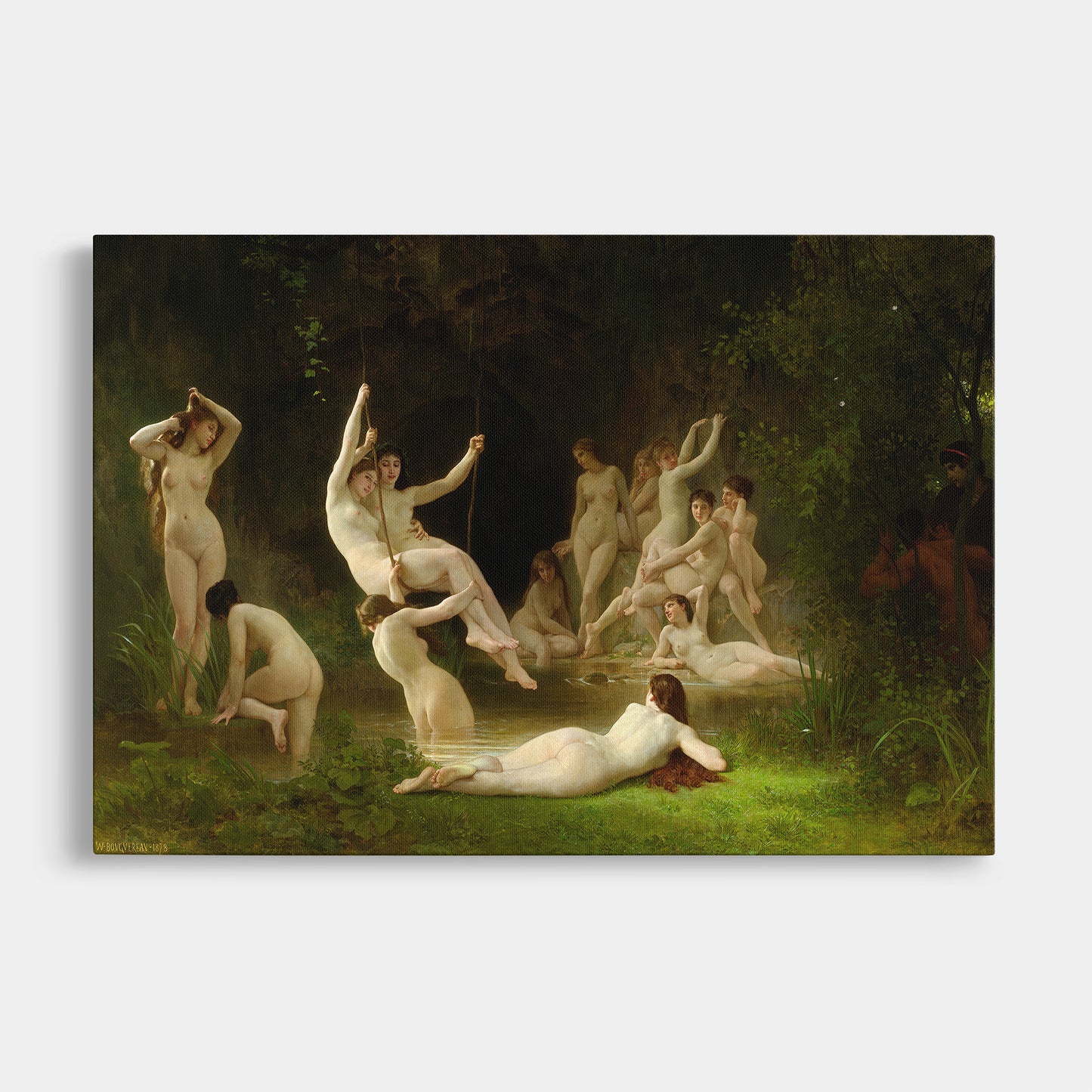 The Nymphaeum (1878) – William-Adolphe Bouguereau