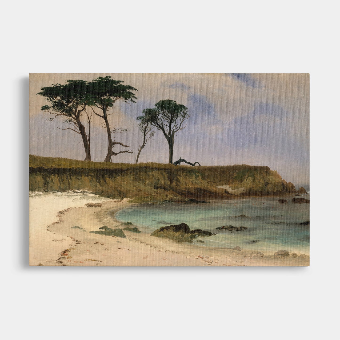 Sea Cove (1880) – Albert Bierstadt