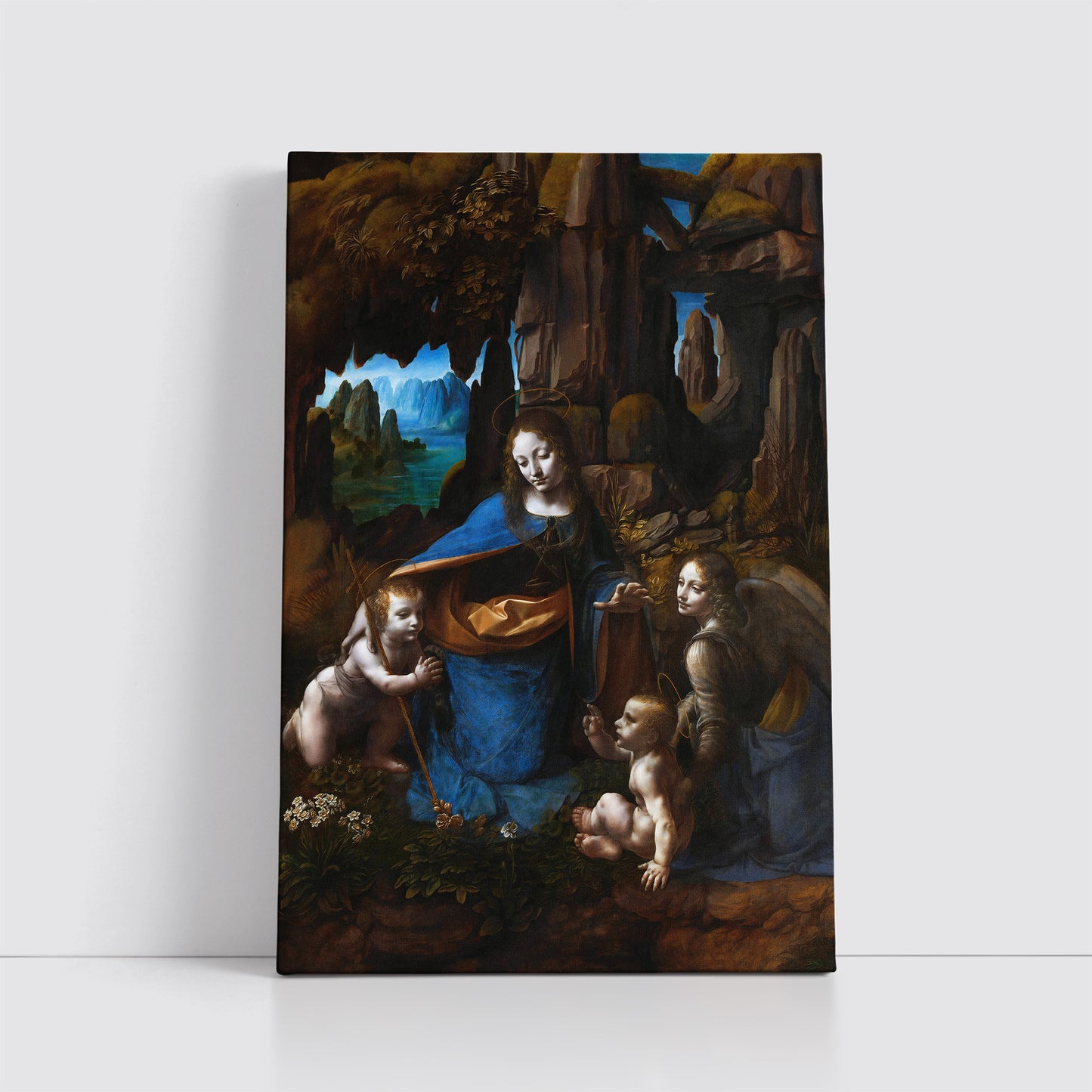 Virgin of the Rocks (1483–1486) – Leonardo da Vinci