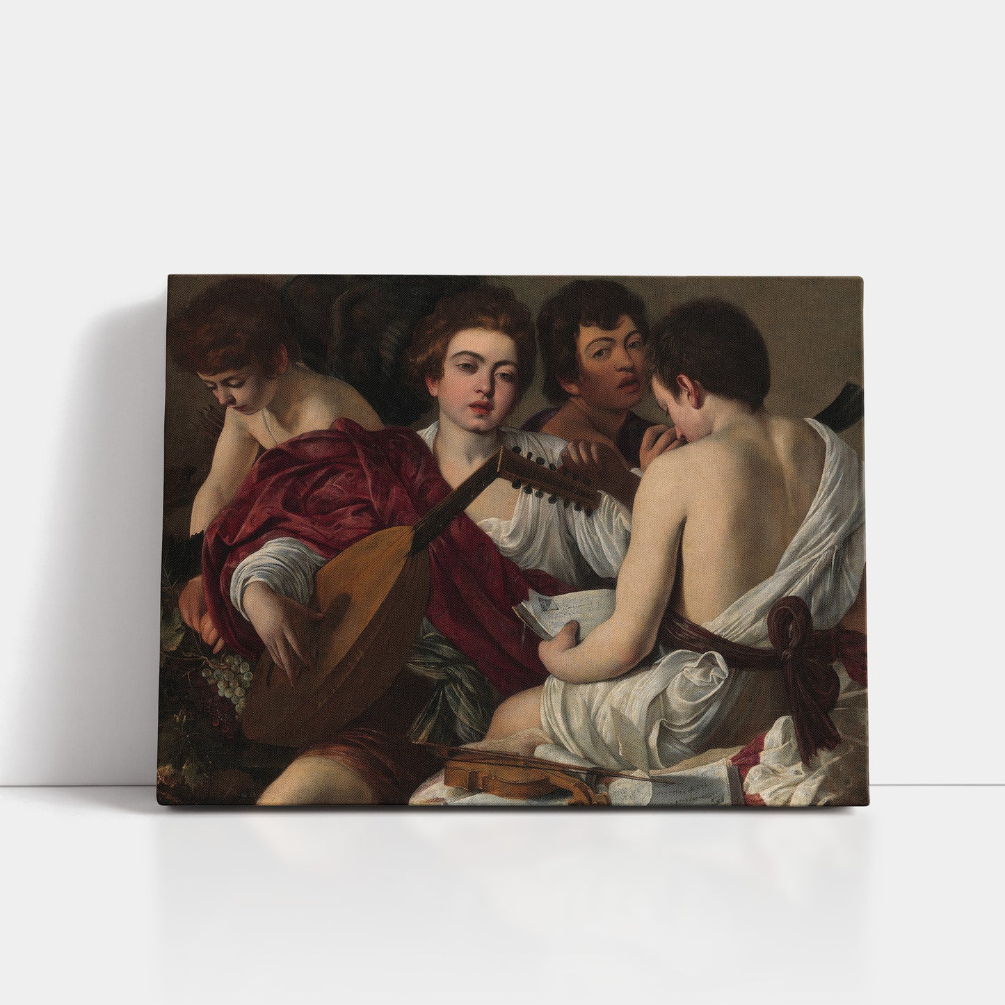 The Musicians (1595) – Caravaggio - Printed Masterpieces