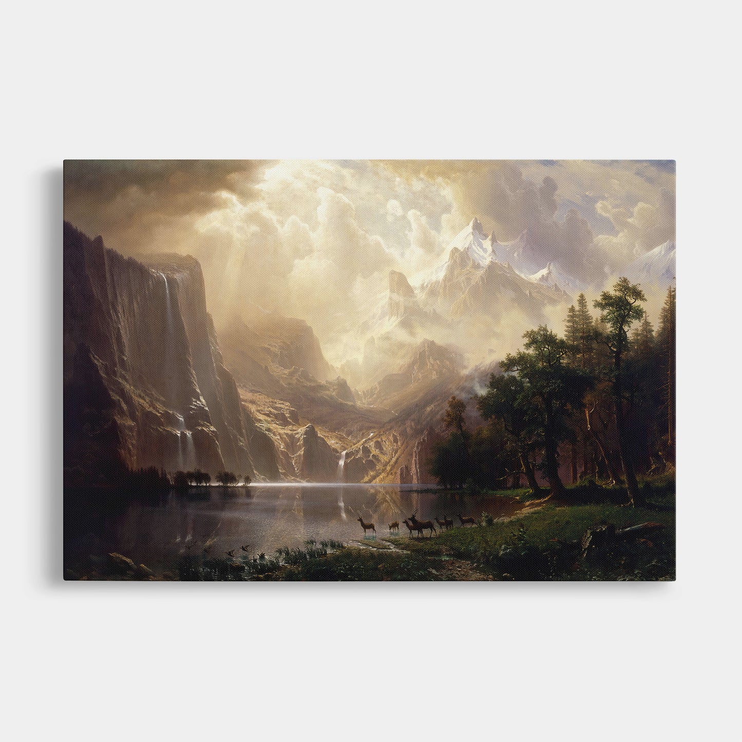 Among the Sierra Nevada (1868) – Albert Bierstadt