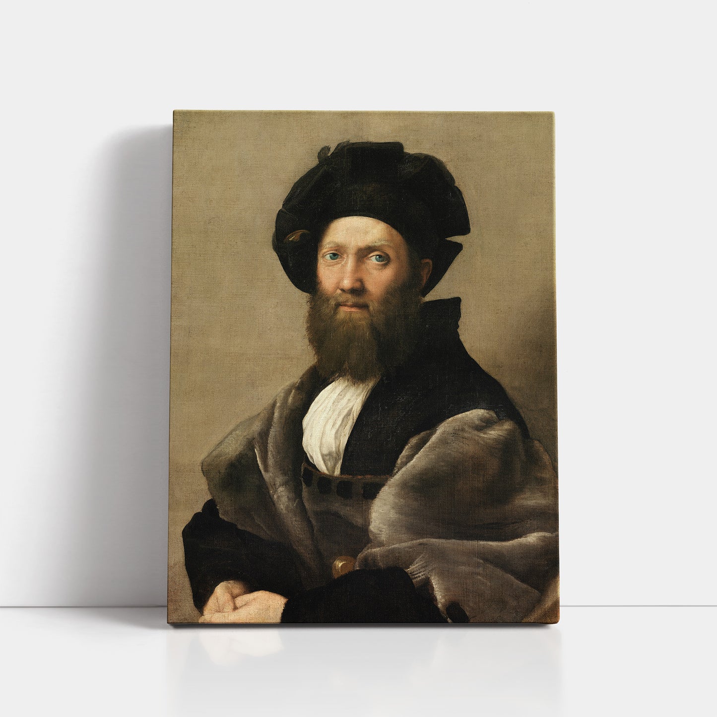 Portrait of Baldassare Castiglione (1514–1515) – Raphael Santi