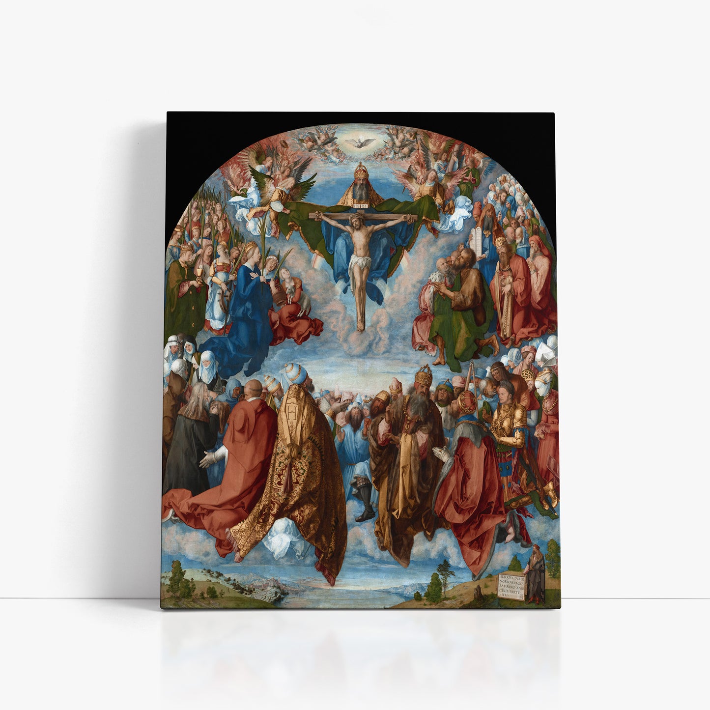Adoration of the Trinity (1511) – Albrecht Dürer