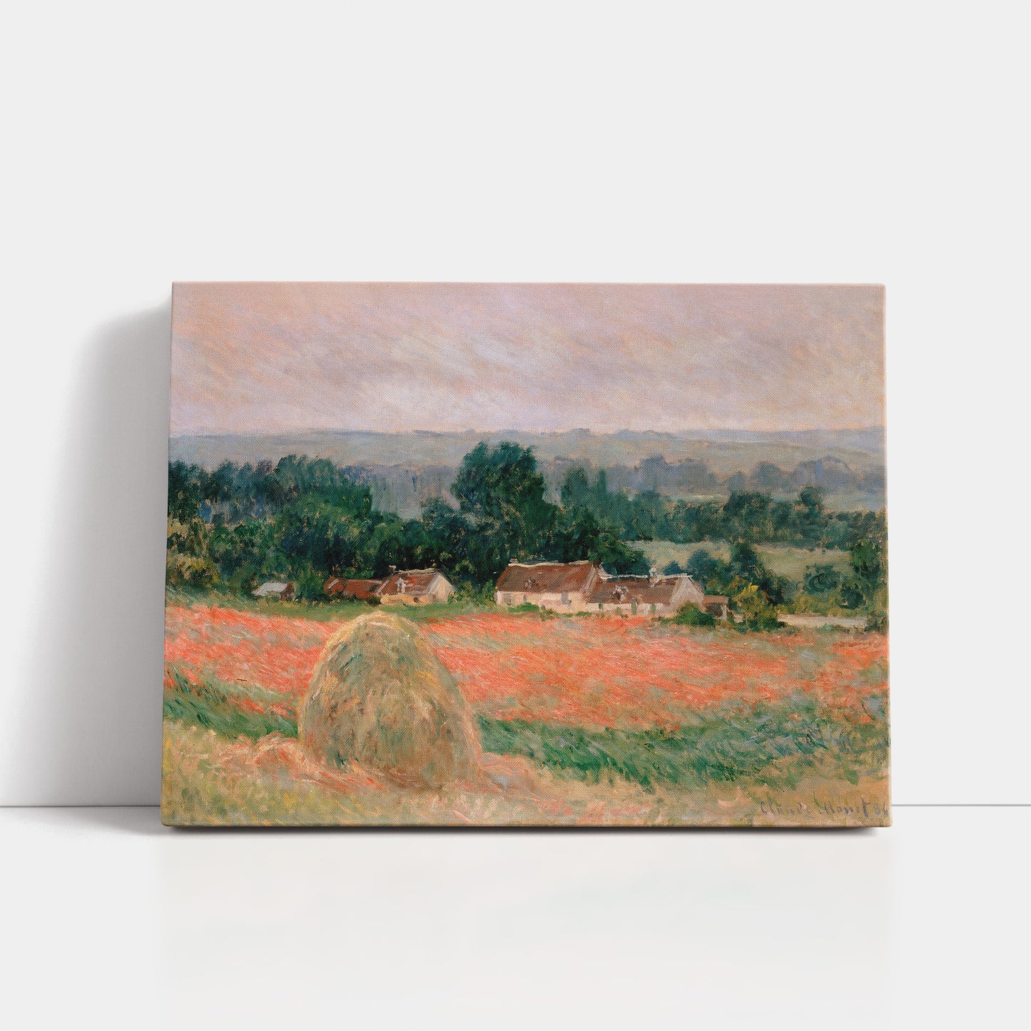 Haystack at Giverny (1886) – Claude Monet