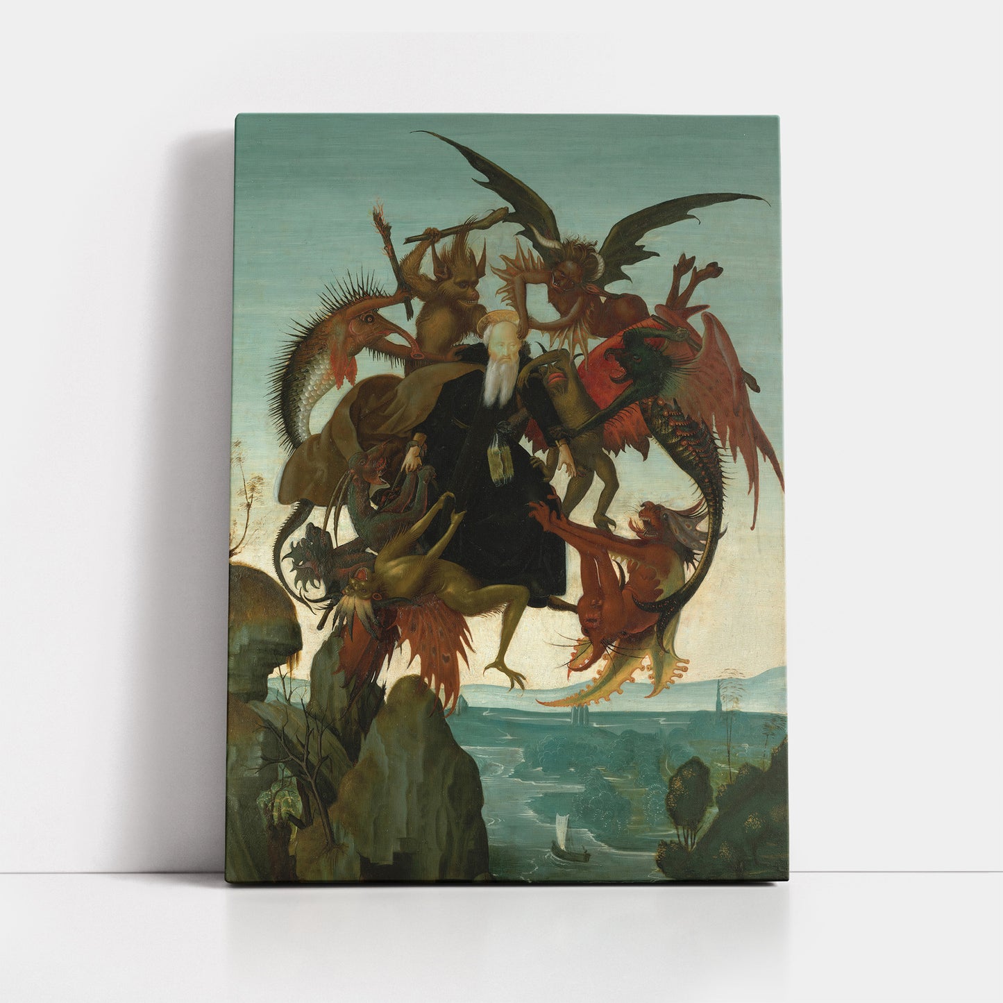 Torment of Saint Anthony (1487–1488) – Michelangelo Buonarroti