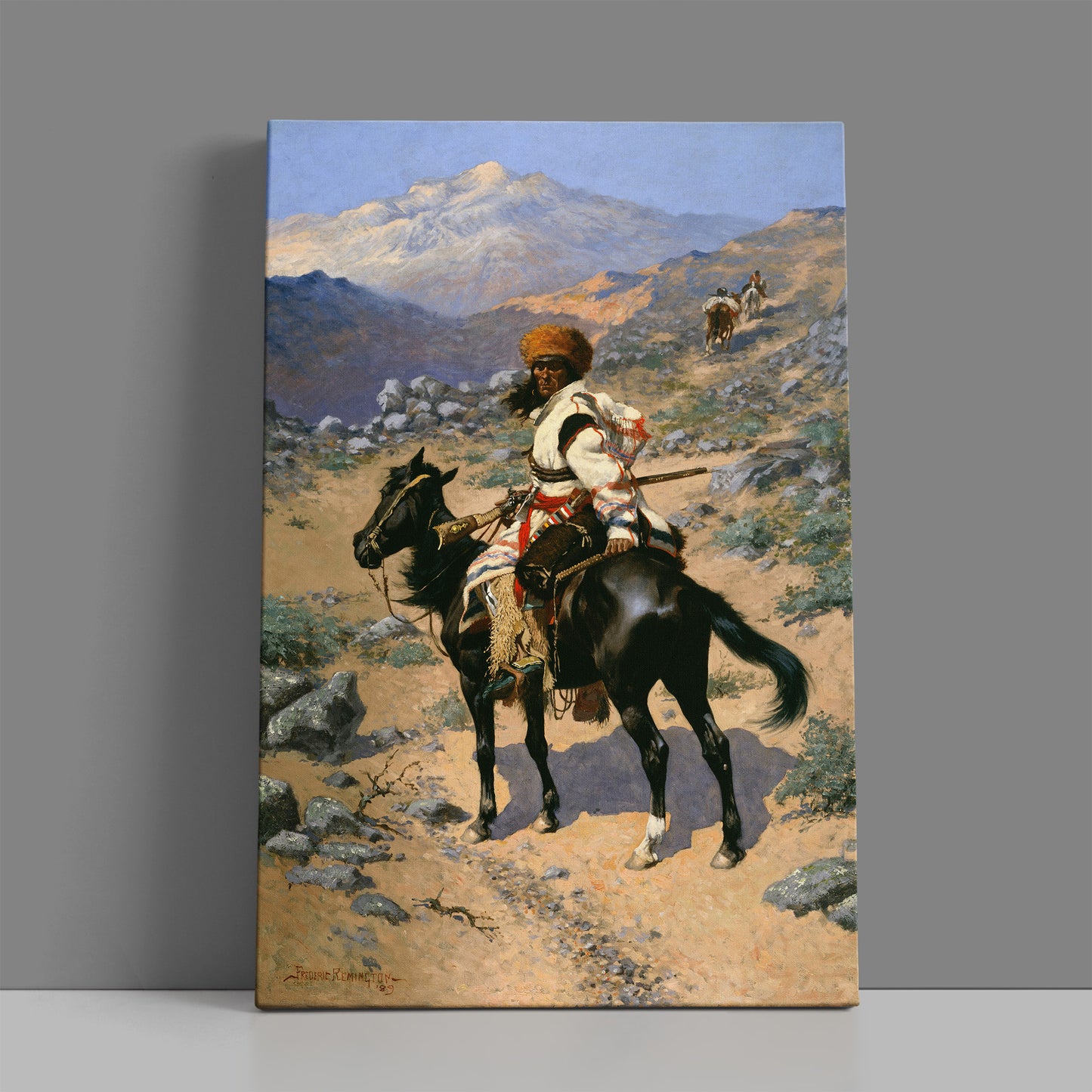 An Indian Trapper (1889) – Frederic Remington
