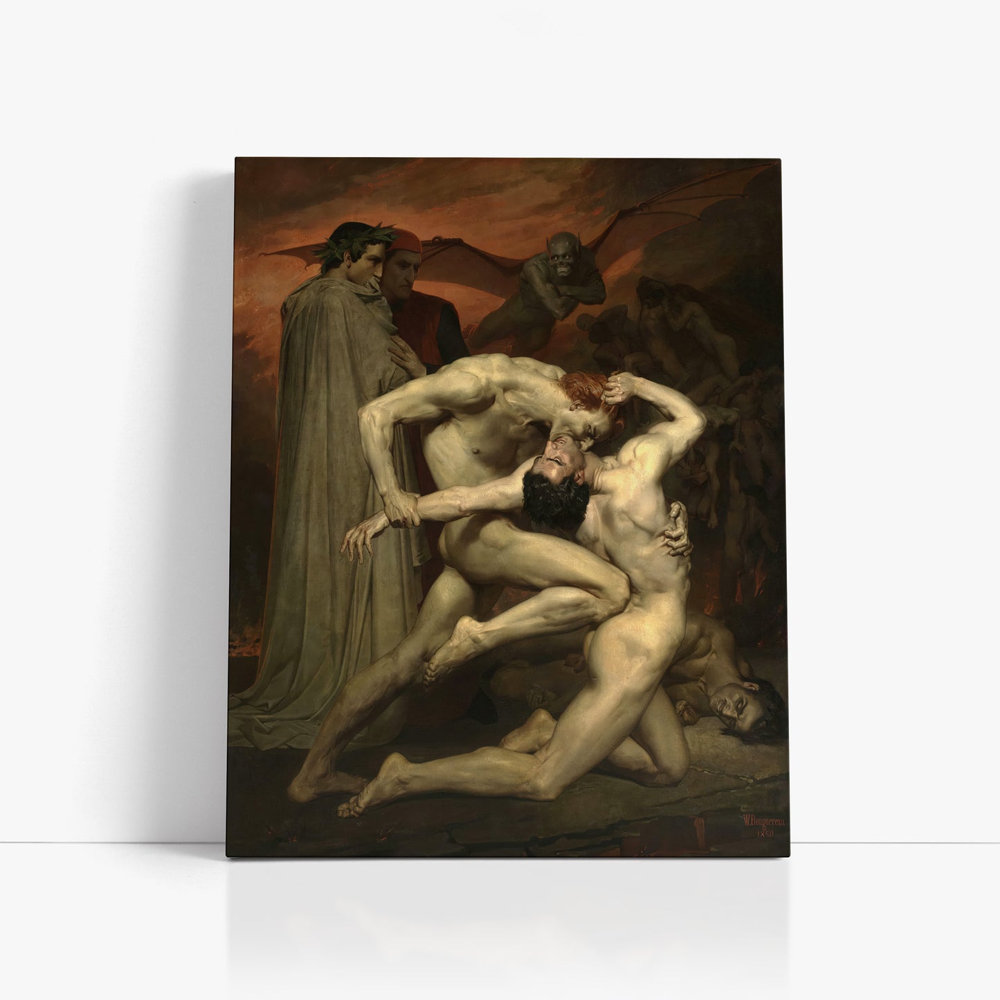Dante and Virgil in Hell (1850) – William-Adolphe Bouguereau