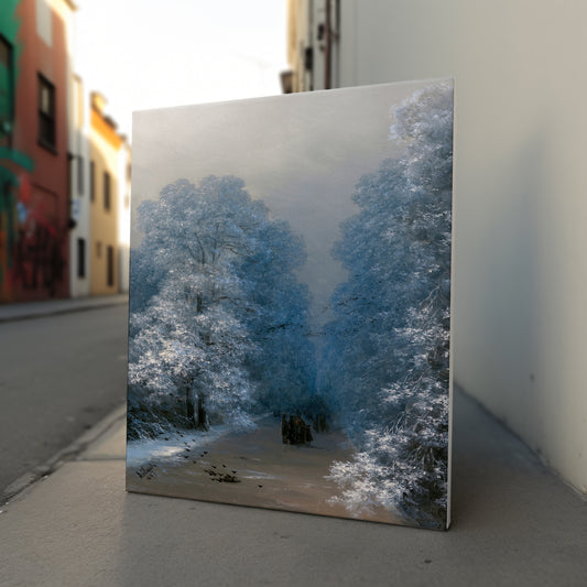 Winter landscape (1876) – Ivan Aivazovsky