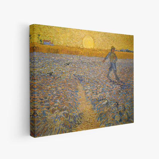 Sower at Sunset (1888) – Vincent van Gogh