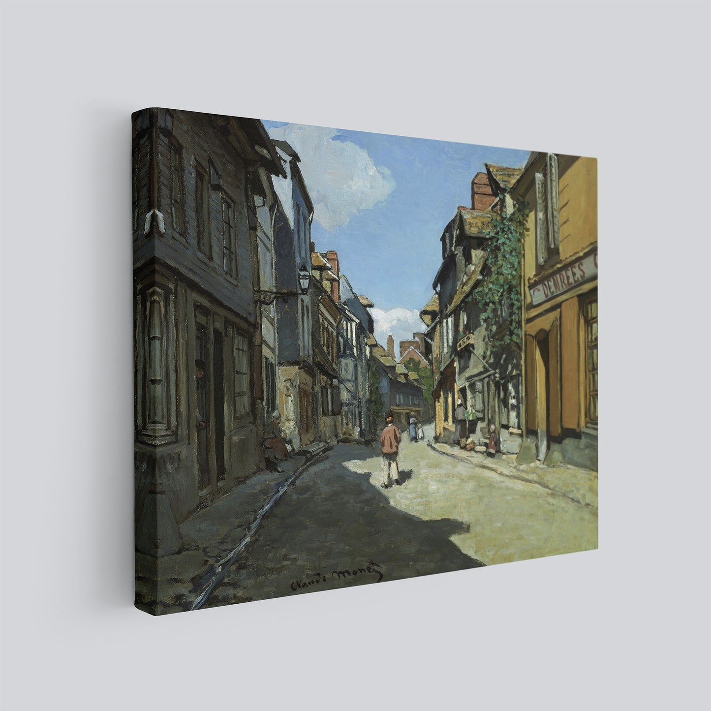 Rue de la Bavole (1864) – Claude Monet - Printed Masterpieces