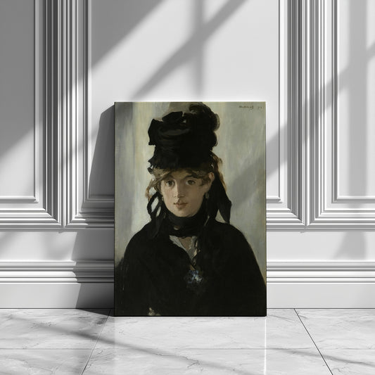 Berthe Morisot With a Bouquet of Violets (1872) – Edouard Manet