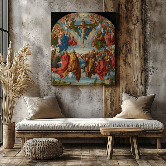 Adoration of the Trinity (1511) – Albrecht Dürer - Printed Masterpieces