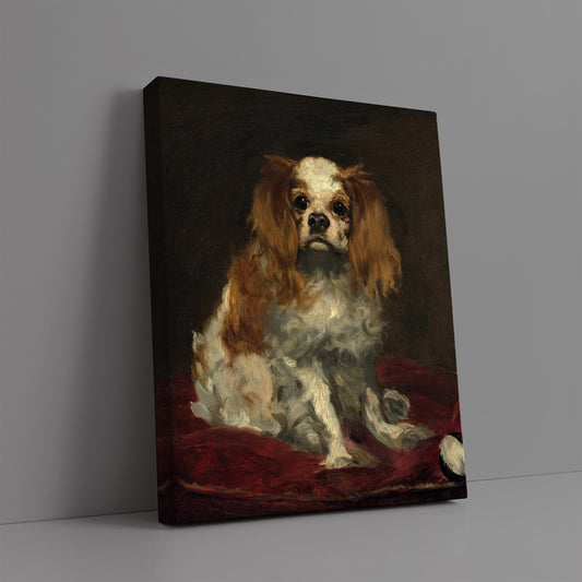 King Charles Spaniel (1866) – Edouard Manet