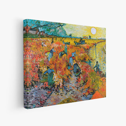 Red Vineyard at Arles (1888) – Vincent van Gogh