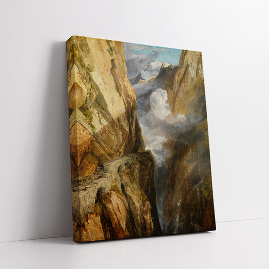 The Pass of St Gotthard, Switzerland (1803) – Joseph Mallord William Turner