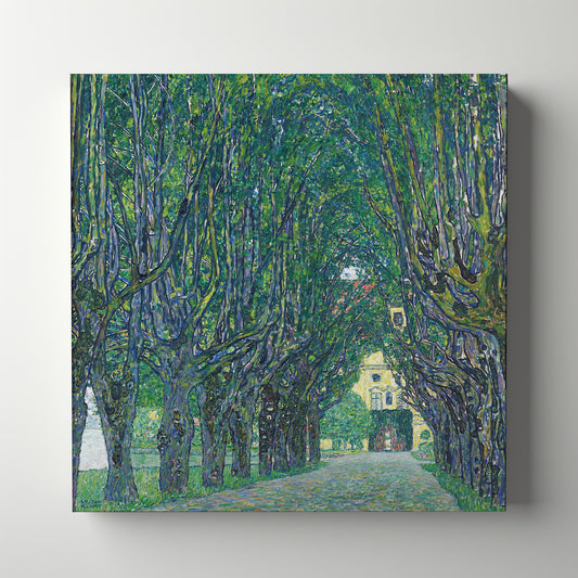 Avenue in the Park of Schloss Kammer (1912) – Gustav Klimt