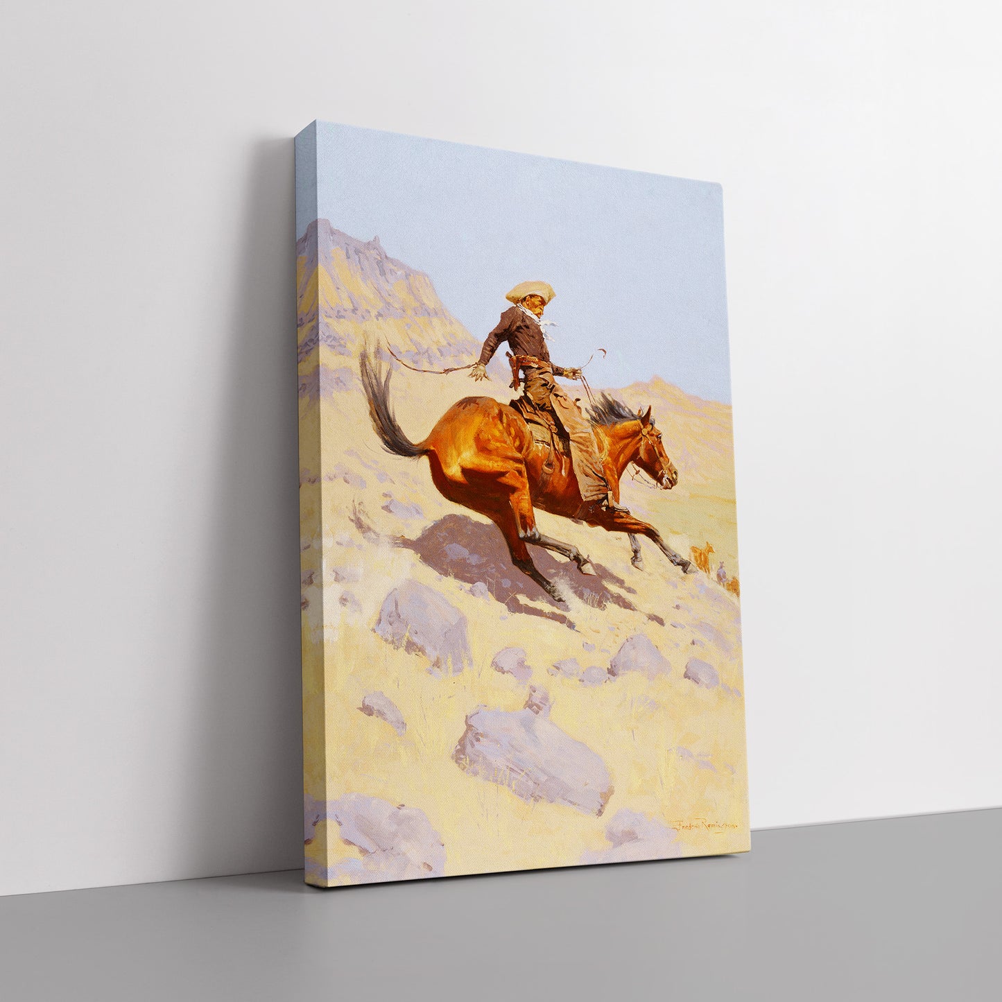 The Cowboy (1902) – Frederic Remington - Printed Masterpieces