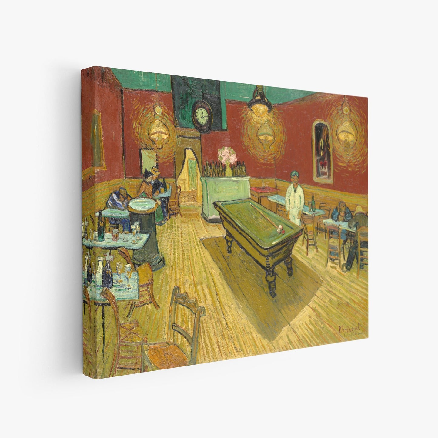 The Night Café (1888) – Vincent van Gogh - Printed Masterpieces