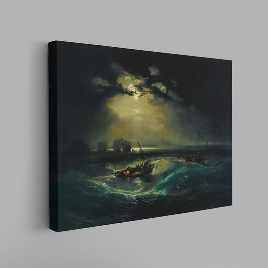 Fishermen at Sea (1796) – Joseph Mallord William Turner