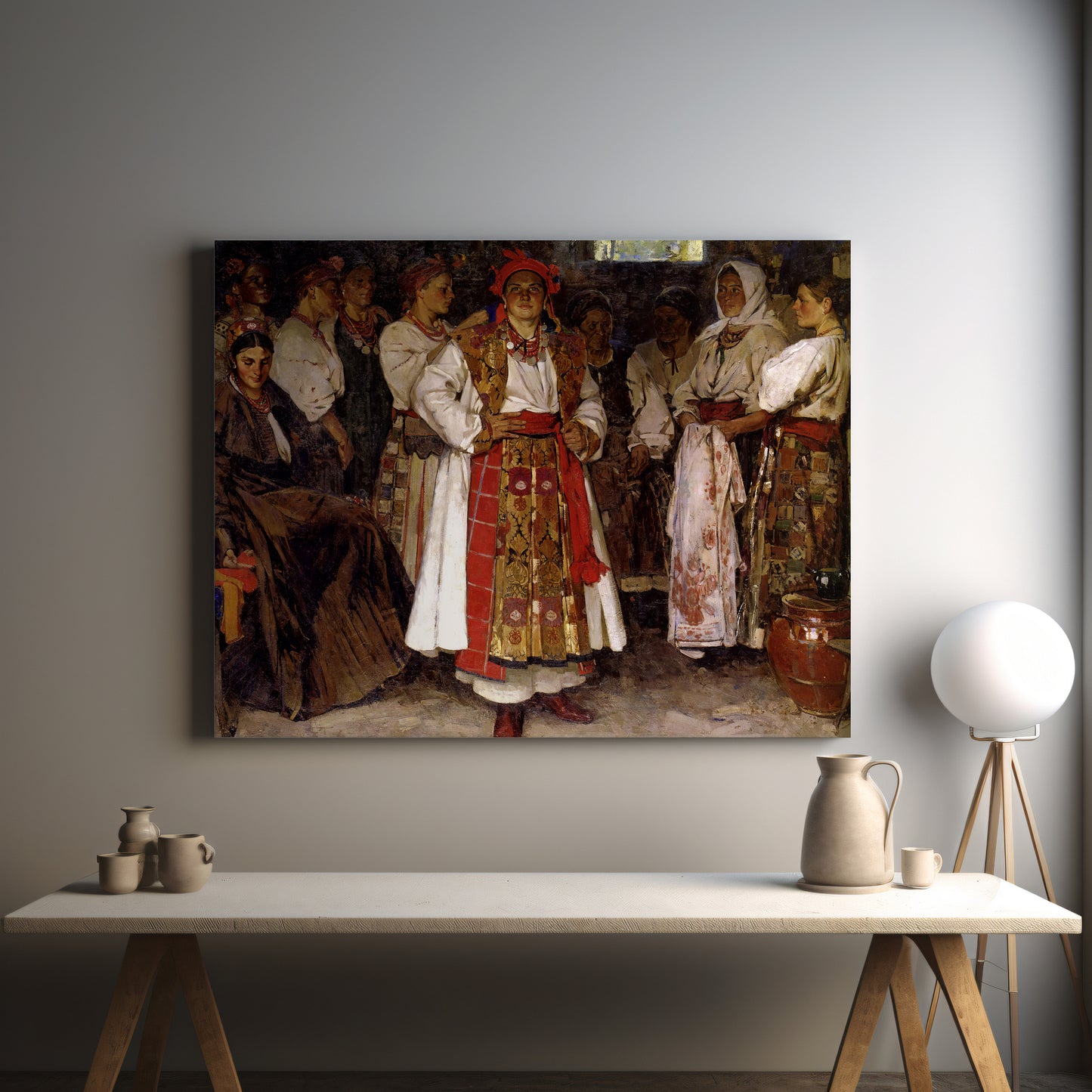 The Bride (1910) – Fedir Krychevsky - Printed Masterpieces