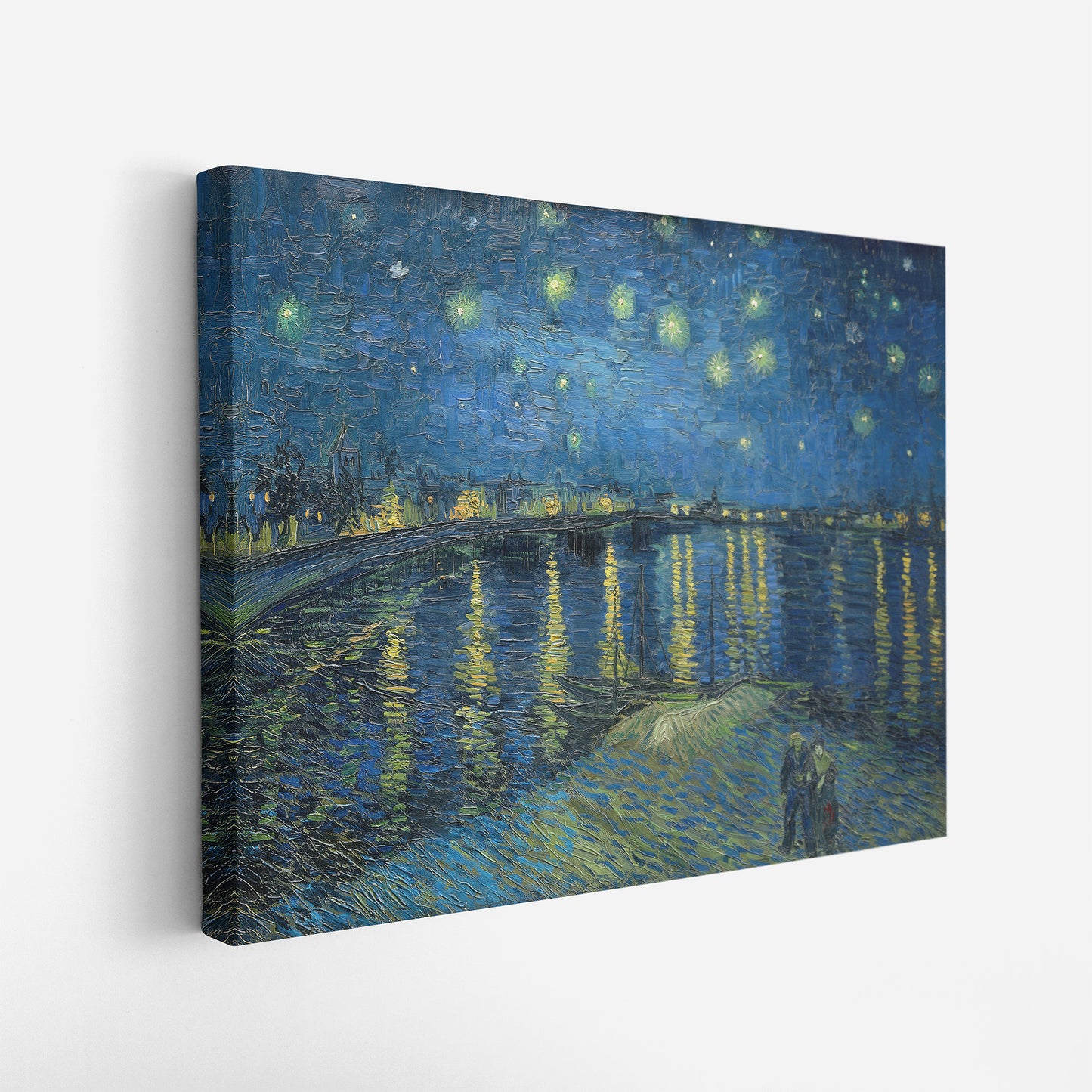 Starry Night Over the Rhone (1888) – Vincent van Gogh - Printed Masterpieces
