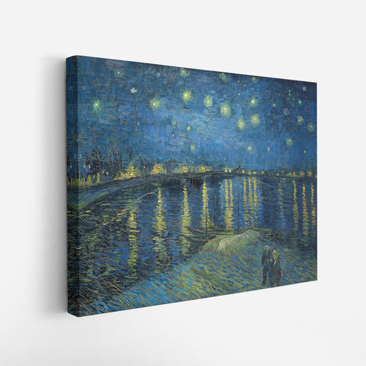 Starry Night Over the Rhone (1888) – Vincent van Gogh - Printed Masterpieces