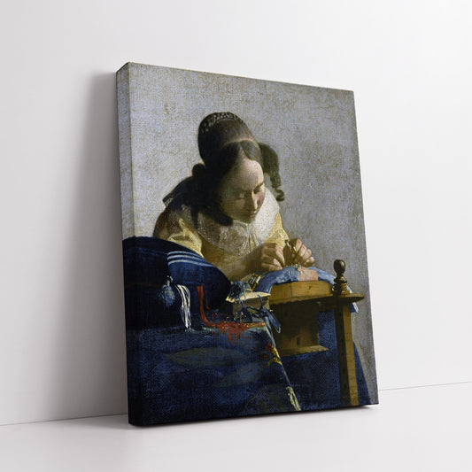 The Lacemaker (1669) – Johannes Vermeer