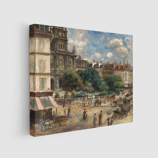 Square of Saint Trinity in Paris (1875) – Pierre-Auguste Renoir