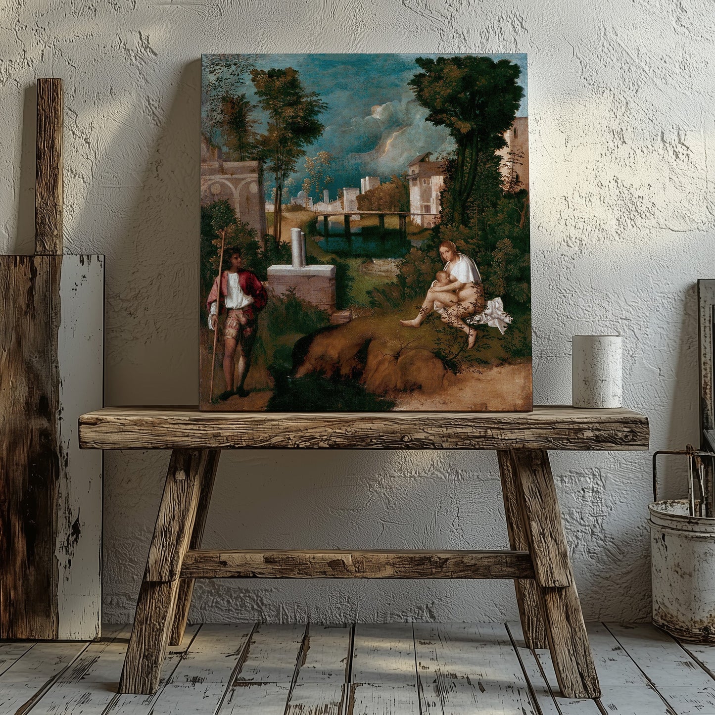The Tempest (1505) – Giorgione - Printed Masterpieces