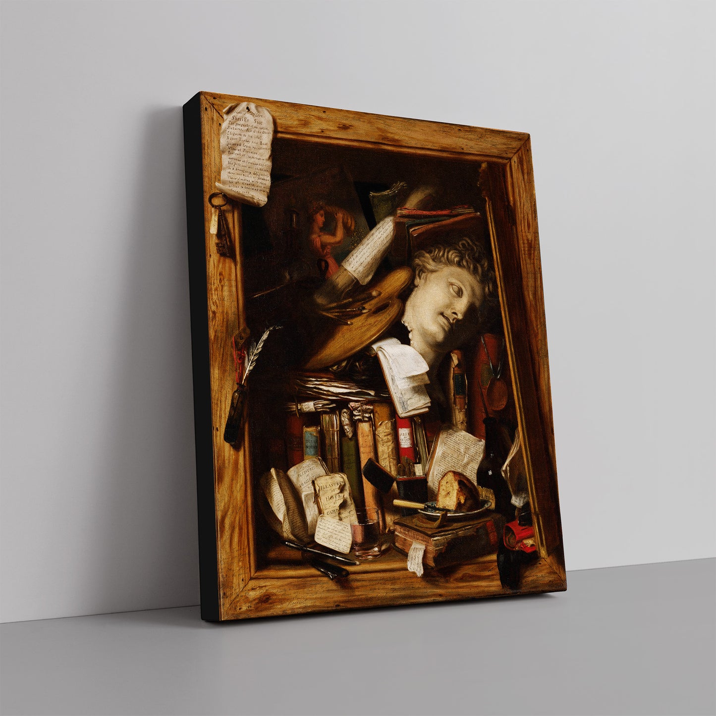 The Vanity of the Artist's Dream (1785–1862) – Charles Bird King - Printed Masterpieces