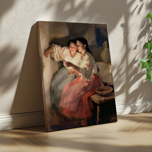 Ukrainian Christmas Fortune Telling (1893) – Mykola Pymonenko