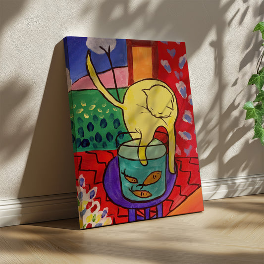 The cat with Red fish (1914) – Henri Matisse